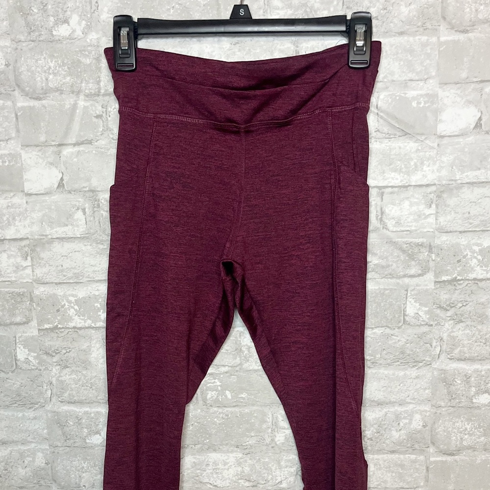 Forever 21 pink/black Leggings – Small, Spandex Blend